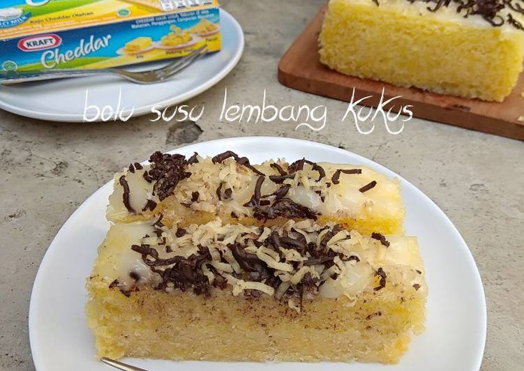 Bolu susu lembang kukus #weekendchallenge
#recookbundaei