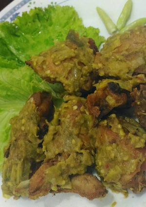 Foto resep Ayam sambal ijo