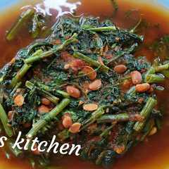 A picture of Tumis kangkung tauco.