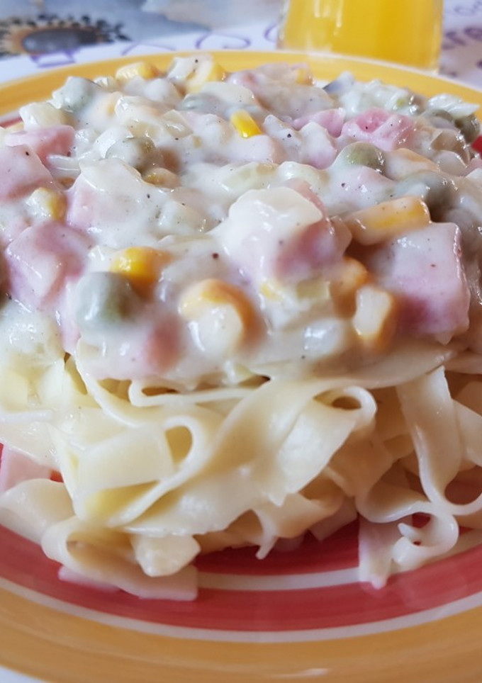 Una foto de Fetuccini a la Maryland 💖