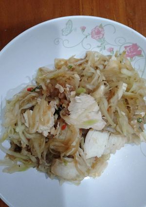 รูปของ มะละกอผัดพริกอกไก่