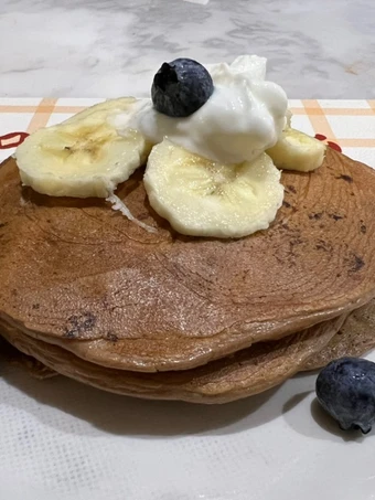 Easy Steps to Make Banana protein pancakes the Delicious Can spoil the tongue