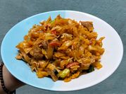 Gambar kwetiaw caisin goreng