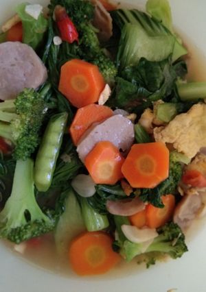 Foto resep Ca Brokoli kuah