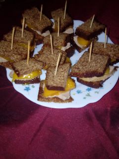 Une photo de Sucette pain d'épice foie gras