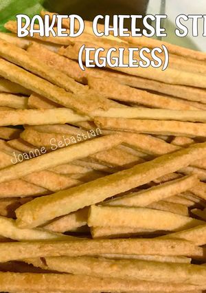 Foto resep Baked Cheese Stick (Eggless)