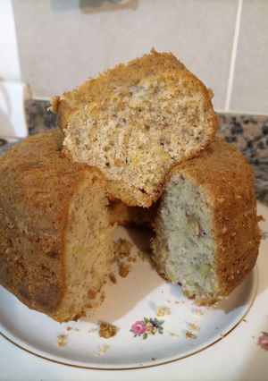 Una foto de Budín de banana (con aceite)