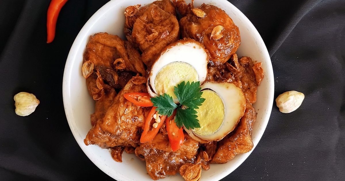 Semur Tahu Telur