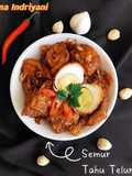 Semur Tahu Telur