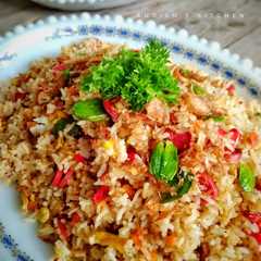 Foto resep Nasi Goreng Pete Pedas