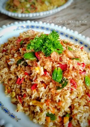 Foto resep Nasi Goreng Pete Pedas