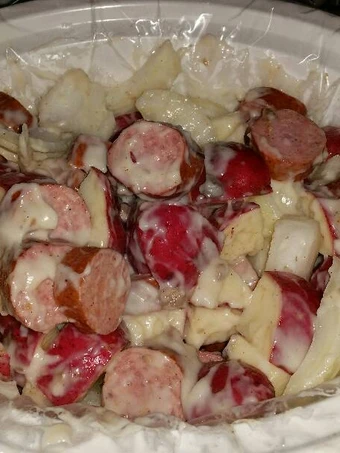 Easy Ways Make|Recipe} Crockpot Sausage and Potatoes, Tasty