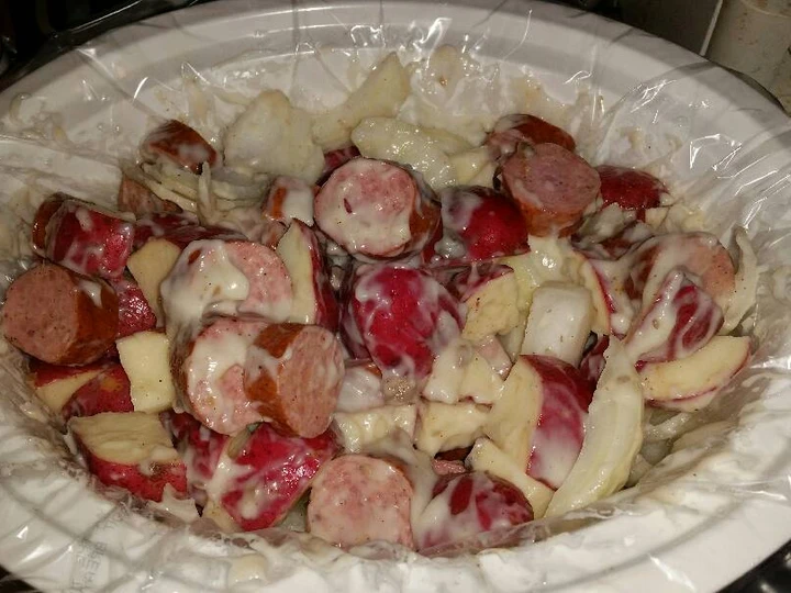 Easy Ways Make|Recipe} Crockpot Sausage and Potatoes, Tasty