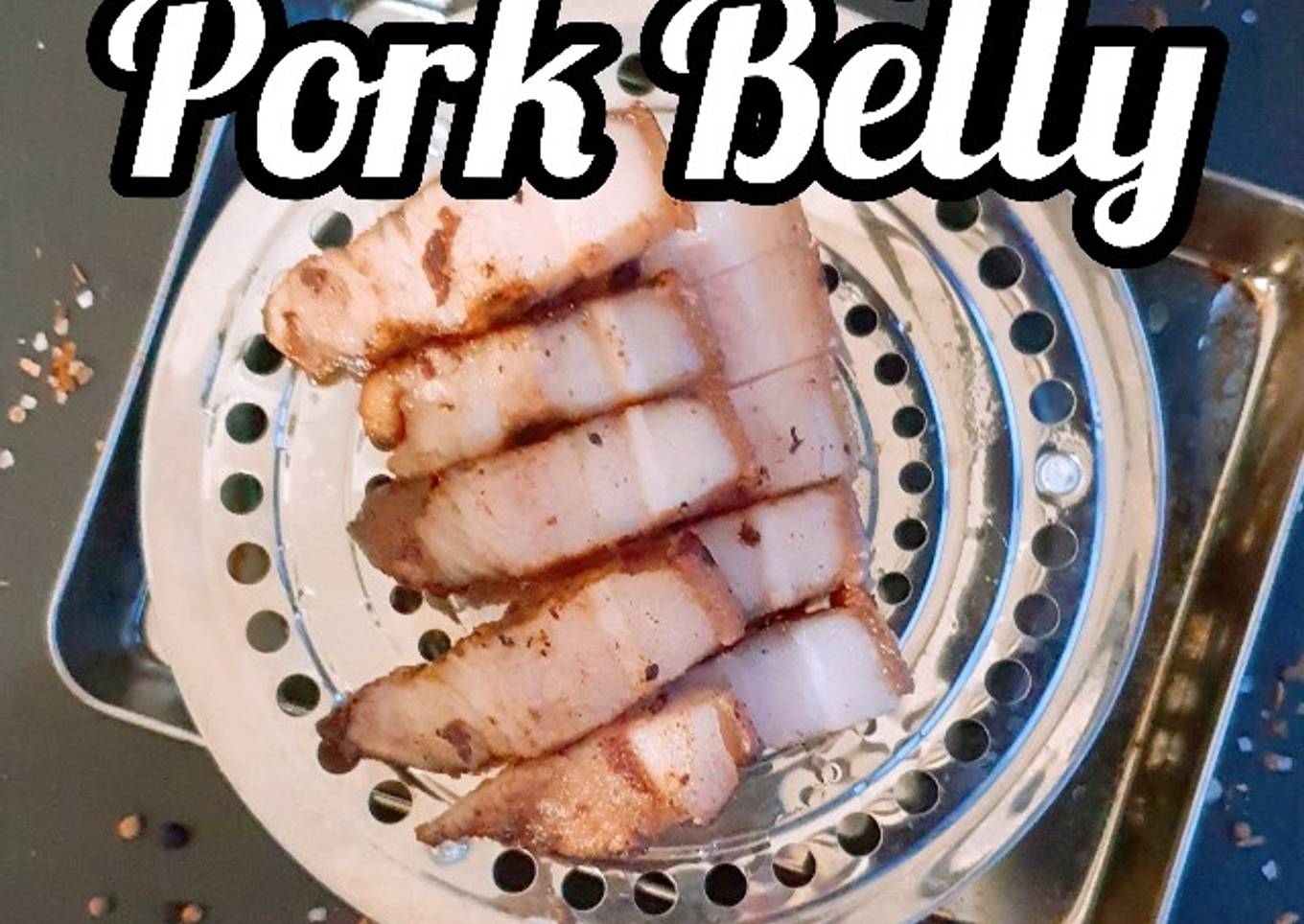 Crispy Pork Belly metode goreng