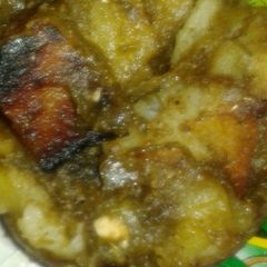 A picture of Sweet potato chat.