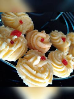 Foto resep Semprit susu (simple dan minimalis)