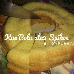 Kue Bolu / Cake Ala2 Spikoe (No Oven) রেসিপির প্রধান ছবি