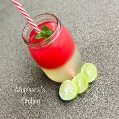 A picture of Watermelon lemonade.