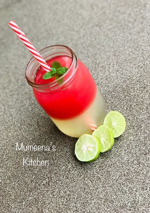 A picture of Watermelon lemonade.