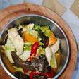 Capcay ayam jamur Ala ala