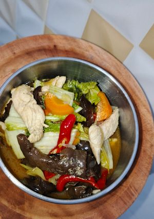 Foto resep Capcay ayam jamur Ala ala