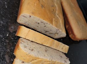 Una foto de Pan de harina de garbanzos