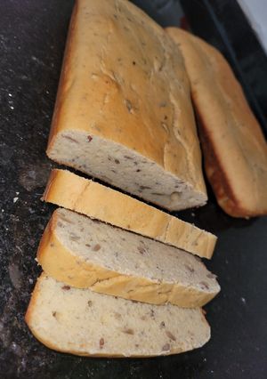Una foto de Pan de harina de garbanzos