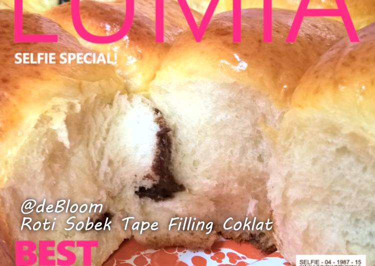 55. Roti Sobek Tape Filling Coklat
