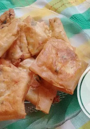 Foto resep Martabak renyah isi tahu telur