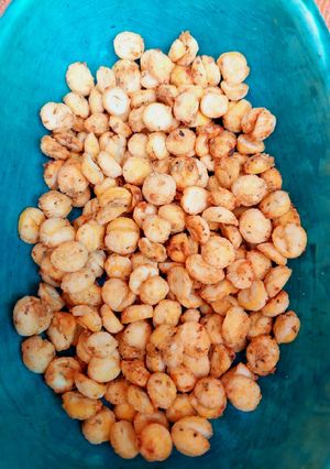 Una foto de Garbanzos crocantes en freidora de aire