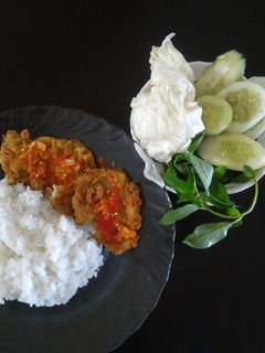 Foto resep Ayam Geprek Sambal Korek