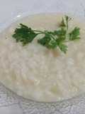 Risotto cu parmezan și vin alb