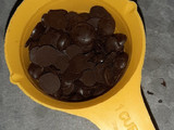 Homemade choco chips