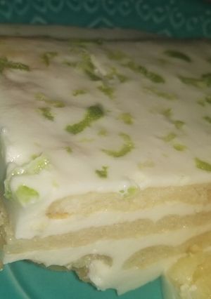 Una foto de Postre de limón