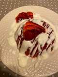Budino alla fragola