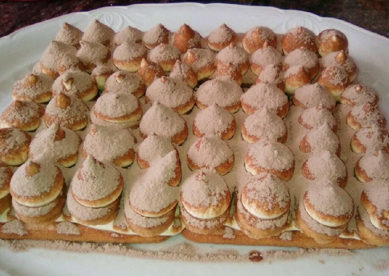 Tiramisú de chocolate