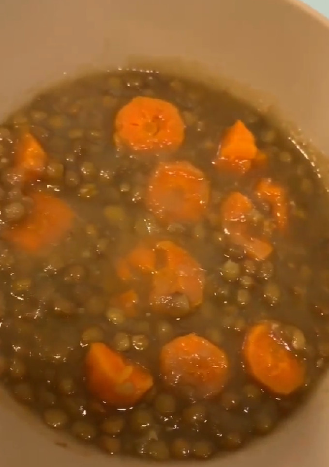 Una foto de Lentejas de verduras