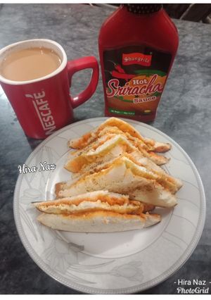 A picture of Sriracha Egg Sandwich.