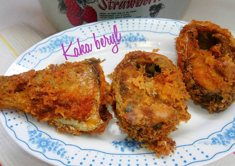 Bahan memasak Bandeng presto goreng tepung🐟💁 yang praktis