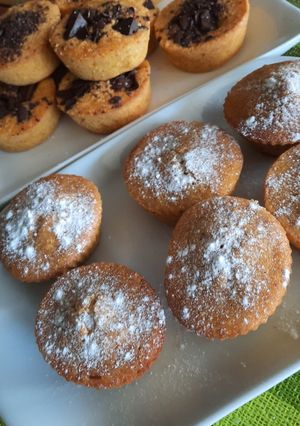 Una foto de Cupcakes de Mandarinas Saludable - Muffins integrales