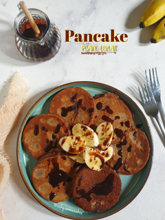 Foto resep Pancake Pisang Coklat