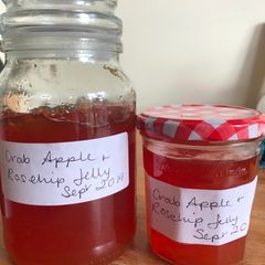 Crab Apple and Rosehip Jelly A picture of Crab Apple and Rosehip Jelly.