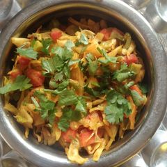 A picture of Healthy cabbage sabji.