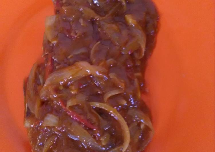 Kiat-kiat memasak Ikan kakap saos pedas manis enak