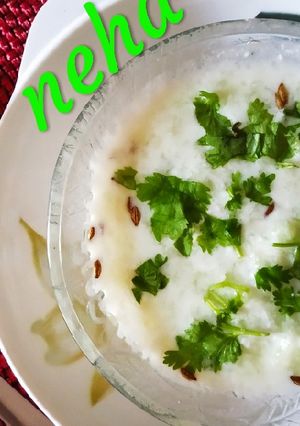 A picture of Cucumber Raita.