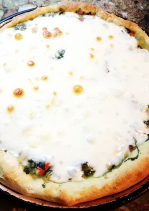 Una foto de Tarta Acelga y Cebada (Receta Vegetariana)