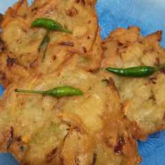 รูปของ Bakwan sayur sederhana