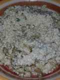 Fideos municiones con arvejas