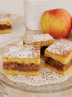 Almás linzer recept fotója