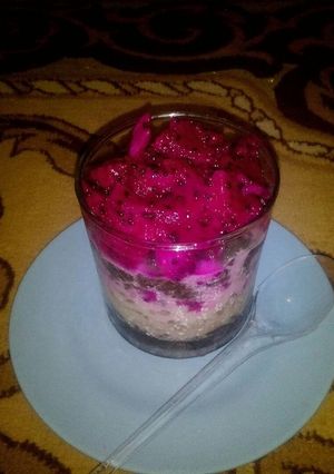 Foto resep Oreo Dragon Parfait